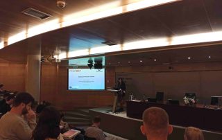 Edurne Gonzalez at "Course on Emulsion Polymerization Processes"